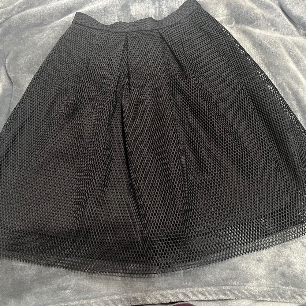 Forever 21 black skirt (high waisted, knee length style)
